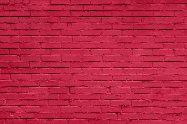 Magenta Bakstenen Muur Textuur Close Bovenaanzicht Moderne Bakstenen Muur Behang — Stockfoto