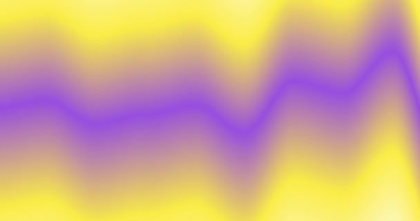 Abstract Horizontal Color Gradient Background Liquid Style Waves Featured Purple — Video Stock