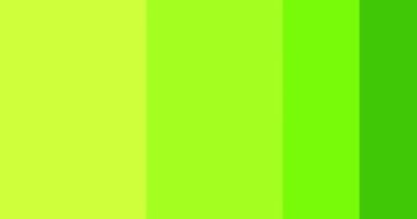 Basit bir geçiş animasyonu. Modern yeşil ve sarı şekiller beyaz arkaplanda yatay yönde geçiş yapar.
