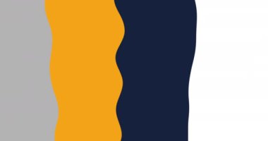 Abstract wavy animation for intro, outro or transitions. Liquid color shapes a modern minimal animation design concepts. Abstract colorful banner. Dynamic futuristic loop shapes transition.