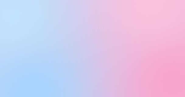 蓝色和粉色运动梯度背景 移动抽象模糊的背景 颜色随位置变化而变化 从而产生平滑的颜色变化 — 图库视频影像
