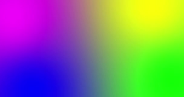 Blauer Pinkfarbener Gelber Und Grüner Bewegungs Gradienten Hintergrund Verschieben Abstrakten — Stockvideo