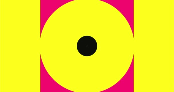 Moderne Lus Geanimeerd Geometrische Patroon Achtergrond Resolutie Geometrisch Bewegingsontwerp Roze — Stockvideo