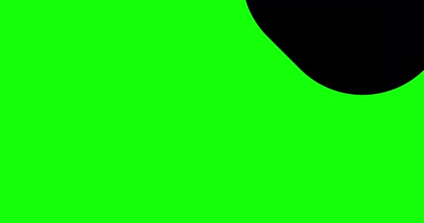 Простые Геометрические Формы Анимации Перехода Слайдов Современные Круглые Формы Перехода — стоковое видео