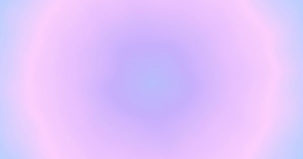 液体様式の波が付いている抽象的な放射状の色の勾配の背景は紫 青およびピンクのパステル シームレスなループのビデオアニメーションを特色にしました アニメーショングラデーションの背景 — ストック動画