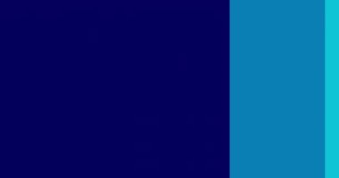 Basit bir geçiş animasyonu. Modern mavi şekiller siyah arkaplanda yatay yönde geçiş yapar.