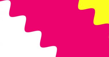 Video düzenleme için renkli, basit dalga silme geçişi. Görüntü için döngü dalgalı geçiş, açıcı veya sonu.