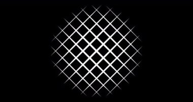 Video düzenleme için siyah beyaz açgözlülük temizliği. Açgözlülük geçişi, video için açılış veya bitiş döngüsü