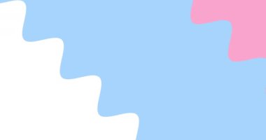 Video düzenleme için renkli, basit dalga silme geçişi. Görüntü için döngü dalgalı geçiş, açıcı veya sonu.