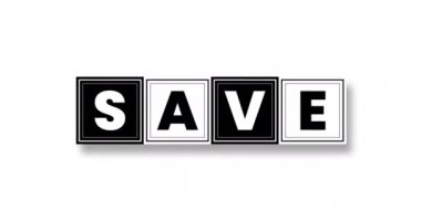 Kelimelerle üç boyutlu kinetik tipografi hayat kurtarıyor. Kelimelerle 3D küplerin döndürülmesi hayat kurtarır.