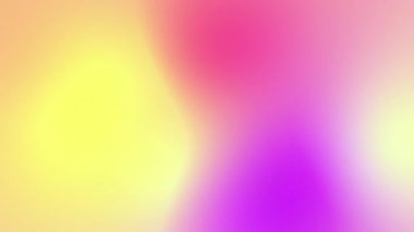 Parlak sarı, pembe ve eflatun renkleri pürüzsüz geçişlerle harmanlayarak modern yaratıcı projeler için enerjik ve renkli bir arkaplan oluşturan canlı bir soyut çizgi film..