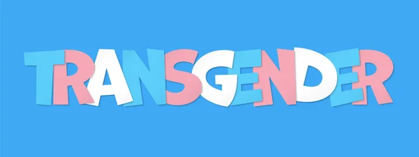 Design Pro Mezinárodní Transgender Den — Stockový vektor