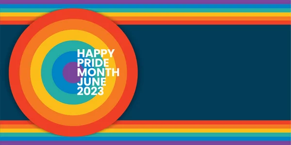 Färg Format För Pride Month — Stock vektor