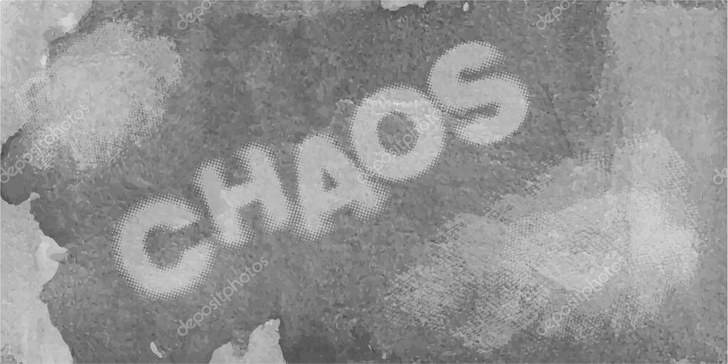 Grunge Monochrome watercolor Background. Abstract inscription 