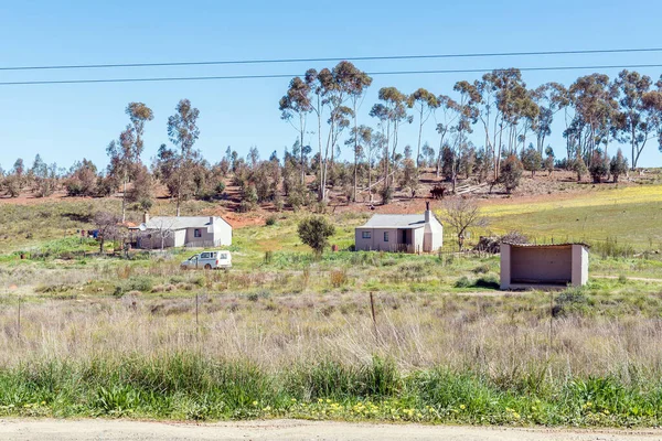 Die Berg South Africa Sep 2022 Farm Workers Houses Next — 图库照片