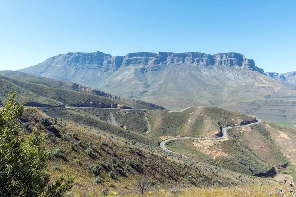 Batı Cape Eyaleti Nin Ceres Yakınlarındaki Gydo Geçidi Nde Araçlar — Stok fotoğraf