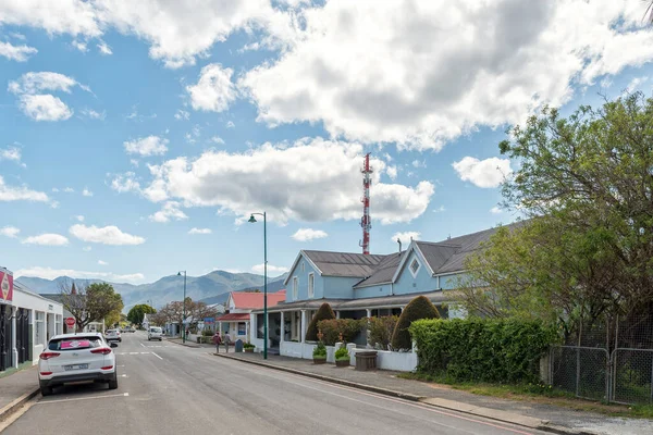 Stanford South Africa Sep 2022 Street Scene Houses Businesses Stanford — Stock Photo, Image