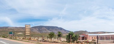 Riversdale, South Africa - Sep 24, 2022: The Muiskraal Farm Shop on road R323 between Riversdale and Ladismith in the Western Cape Province