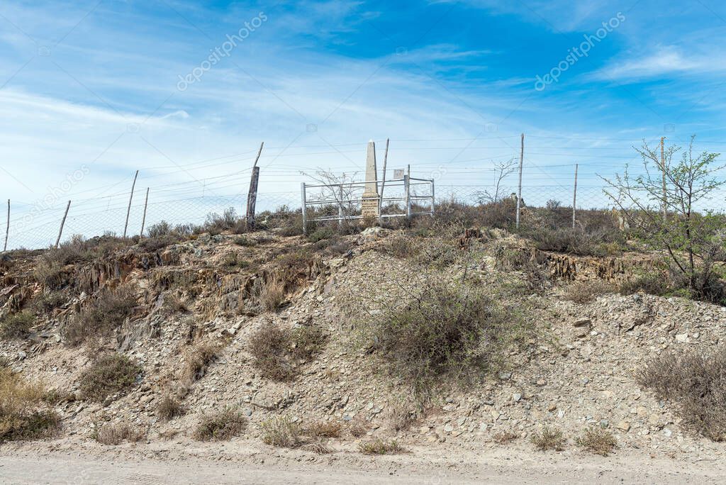 Van Wyksdorp, South Africa Sep 24, 2022 Memorial for Commander SW