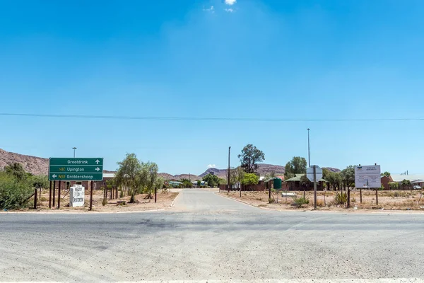 Grootdrink África Sul Fevereiro 2023 Junção Estrada N10 Grootdrink Província — Fotografia de Stock