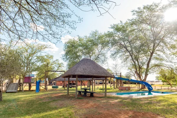 Upington Südafrika Februar 2023 Erholungsgebiet Auf Dem Campingplatz Der Kalahari — Stockfoto