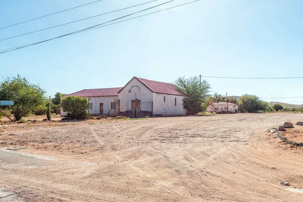 Marydale Jihoafrická Republika Února 2023 Pouliční Scéna Metodistickou Církví Marydale — Stock fotografie