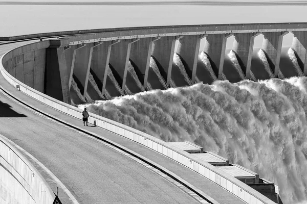 Gariepdam Südafrika Februar 2022 Der Größte Staudamm Südafrikas Der Gariep — Stockfoto