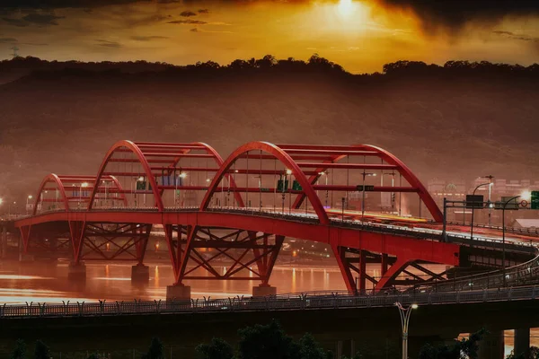 Kuan Bridge Sunset — Stock Photo, Image