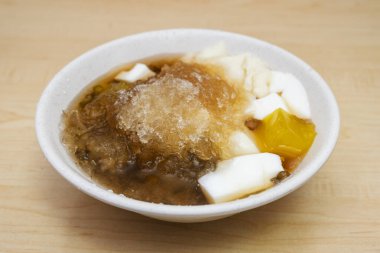 Tayvan ünlü tatlı-Kapsamlı fasulye lor puding 