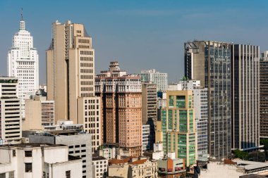 Sao Paulo şehrinin yüksek binaları