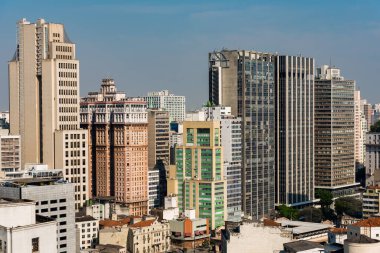 Sao Paulo şehrinin yüksek binaları