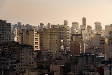 Horizon 'a Kadar Sao Paulo Şehir Binalarının Görünümü