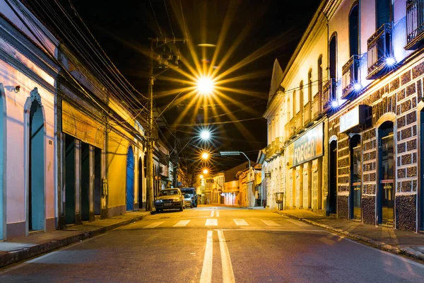 Santa Leopoldina Brasilien August 2022 Straßen Mit Historischen Gebäuden Einer — Stockfoto