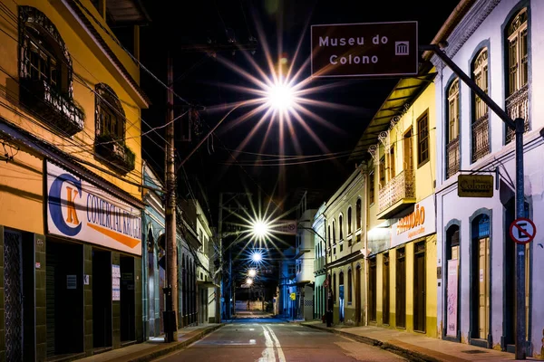 Santa Leopoldina Brasil Agosto 2022 Ruas Com Edifícios Históricos Uma — Fotografia de Stock