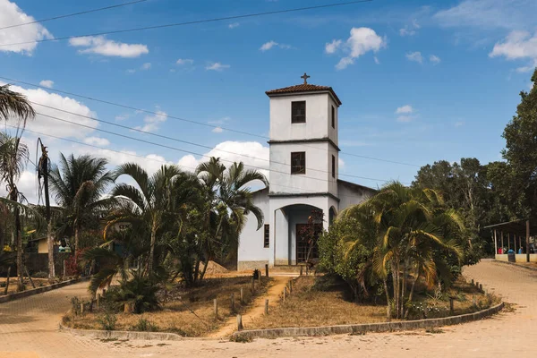 Iglesia Católica Municipio Santa Leopoldina Brasil Estado Espirito Santo — Foto de Stock