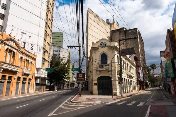 Vitória Brasil Agosto 2022 Rua Vazia Centro Histórico Capital Espírito — Fotografia de Stock