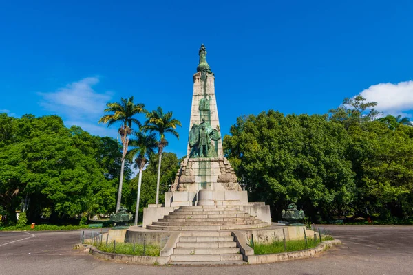 Памятник Бенджамину Константу Парке Сантана Рио Жанейро — стоковое фото