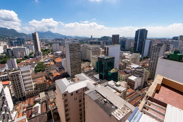 里约热内卢市中心的金融大厦 — 图库照片