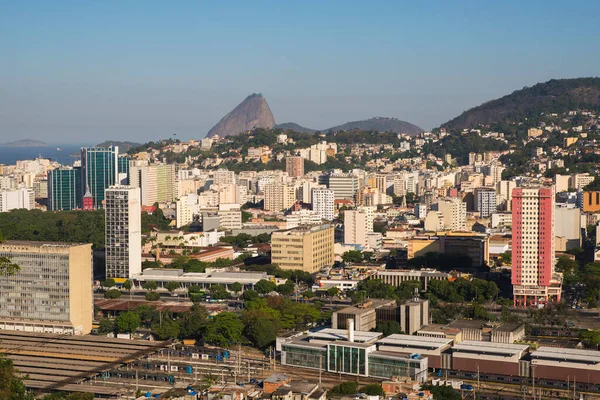 Вид Центр Рио Жанейро — стоковое фото