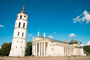Vilnius Katedrali Güzel bir yaz gününde