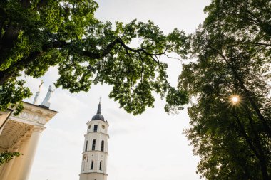 Litvanya 'daki Vilnius Katedrali Çan Kulesi
