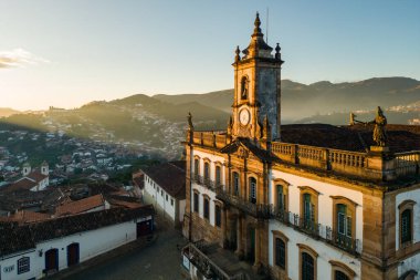 Sömürge döneminin eski yasama meclisi, şimdi de Ouro Preto Town 'daki Güvensizlik Müzesi..