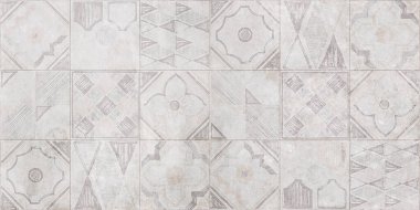 Beton ve Beton Taş Mozaik Fayanslar. Çimento geometrik, pürüzsüz arka plan. çimento mermer dokusu arkaplanı.