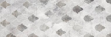 Arka planda çiçekler, dijital duvar kiremitleri ya da duvar kağıdı tasarımı. Çiçek arka planında çimento dokusu