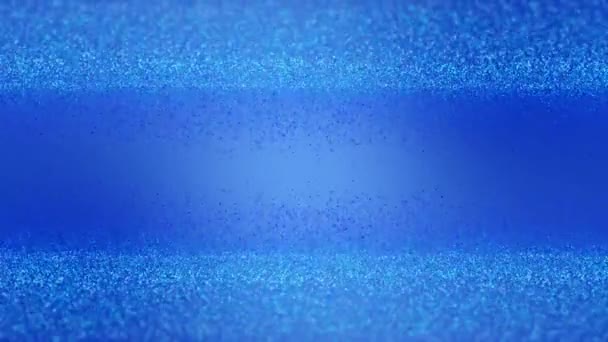 Natal Vídeo Abstrato Fundo Partículas Queda Gelo Picado Quadro Loop — Vídeo de Stock
