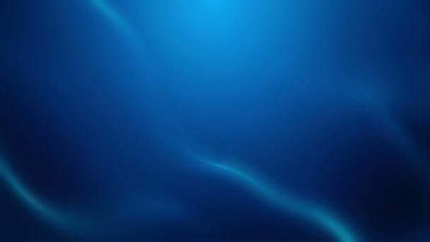 Абстрактний Синій Градієнт Оксамитової Сітки Сітки Повільні Хвилі Анімований Безшовний — стокове відео