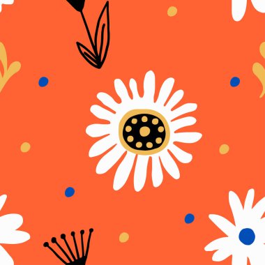 Karalama çiçekleri, Ukrayna halk motifleri, tekstil, pankart ve yastıklar için sevimli bir altyapı.