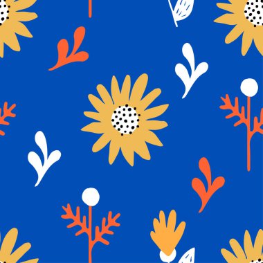 Karalama çiçekleri, Ukrayna halk motifleri, tekstil, pankart ve yastıklar için sevimli bir altyapı.,