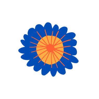 Renkli karalama çiçek elementi, Ukraynalı saf halk sanatından esinlenilmiş.