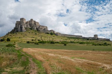 View of Spisky Castle in Slovakia